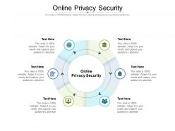 Online privacy security ppt powerpoint presentation portfolio master slide cpb