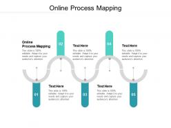 Online process mapping ppt powerpoint presentation layouts gallery cpb