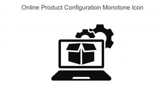 Online Product Configuration Monotone Icon In Powerpoint Pptx Png And Editable Eps Format
