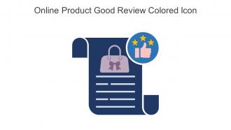 Online Product Good Review Colored Icon In Powerpoint Pptx Png And Editable Eps Format