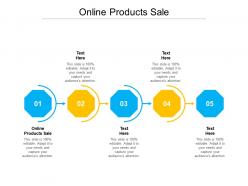 Online products sale ppt powerpoint presentation guidelines cpb