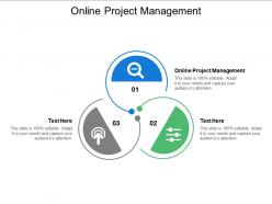 Online project management ppt powerpoint presentation slide cpb