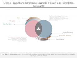 Online promotions strategies example powerpoint templates microsoft