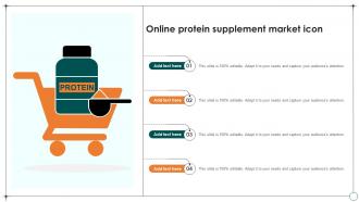 Online Protein Supplement Market Icon