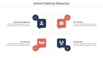 Online publicity materials ppt powerpoint presentation portfolio pictures cpb