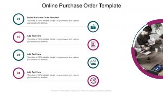 Online Purchase Order Template In Powerpoint And Google Slides Cpb