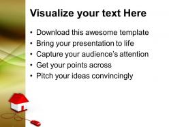 Online purchase sale real estate powerpoint templates ppt themes and graphics 0213