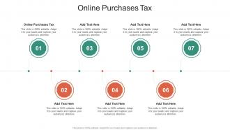 Online Purchases Tax In Powerpoint And Google Slides Cpb