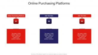 Online Purchasing Platforms In Powerpoint And Google Slides Cpb