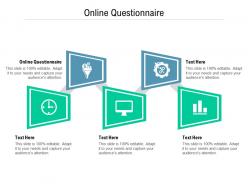 Online questionnaire ppt powerpoint presentation professional deck cpb