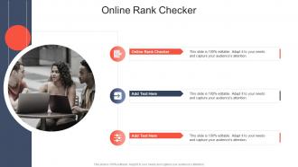 Online Rank Checker In Powerpoint And Google Slides Cpb