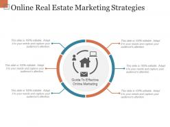 Online real estate marketing strategies ppt sample file