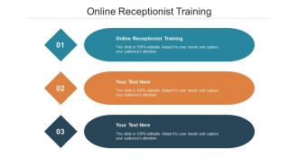 Online receptionist training ppt powerpoint presentation infographic template samples cpb