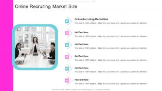 Online Recruiting Market Size In Powerpoint And Google Slides Cpb
