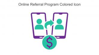 Online Referral Program Colored Icon In Powerpoint Pptx Png And Editable Eps Format