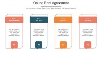 Online Rent Agreement Ppt Powerpoint Presentation Summary Clipart Images Cpb