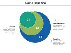 Online reporting ppt powerpoint presentation ideas slide cpb