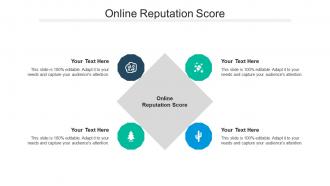 Online reputation score ppt powerpoint presentation layouts pictures cpb