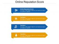 Online reputation score ppt powerpoint presentation summary examples cpb