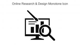 Online Research And Design Monotone Icon In Powerpoint Pptx Png And Editable Eps Format