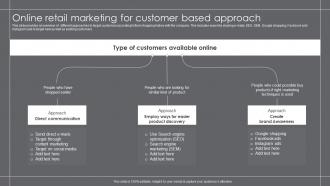 Online Retail Marketing For Customer Based Approach Growth Marketing Strategies For Retail Business