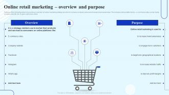 Online Retail Marketing Overview And Purpose How To Boost Customer Engagement