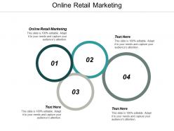 Online retail marketing ppt powerpoint presentation infographic template background designs cpb
