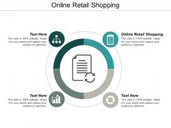Online retail shopping ppt powerpoint presentation infographic template background image cpb