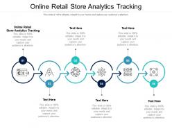 Online retail store analytics tracking ppt powerpoint presentation icon objects cpb