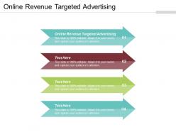 Online revenue targeted advertising ppt powerpoint presentation gallery rules cpb
