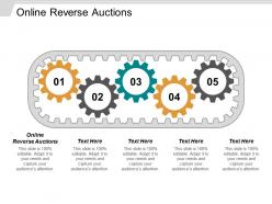 Online reverse auctions ppt powerpoint presentation show good cpb