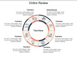 Online review ppt powerpoint presentation ideas graphic tips cpb