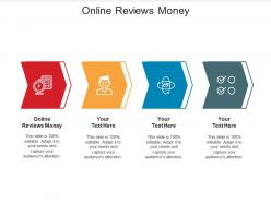 Online reviews money ppt powerpoint presentation file guidelines cpb