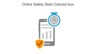 Online Safety Stats Colored Icon In Powerpoint Pptx Png And Editable Eps Format