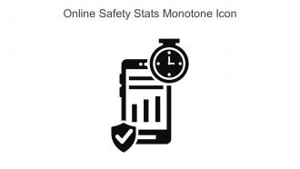Online Safety Stats Monotone Icon In Powerpoint Pptx Png And Editable Eps Format
