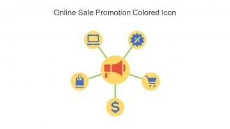 Online Sale Promotion Colored Icon