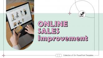 Online Sales Improvement Powerpoint PPT Template Bundles