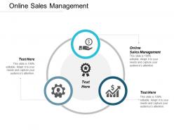 Online sales management ppt powerpoint presentation outline skills cpb