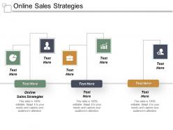 Online sales strategies ppt powerpoint presentation pictures design templates cpb