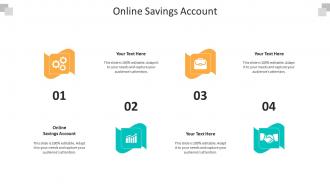 Online savings account ppt powerpoint presentation show aids cpb