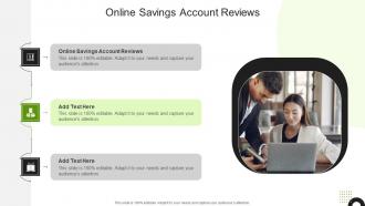 Online Savings Account Reviews In Powerpoint And Google Slides Cpb