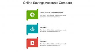 Online savings accounts compare ppt powerpoint presentation inspiration templates cpb