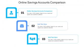 Online Savings Accounts Comparison Ppt Powerpoint Presentation Icon Example Cpb