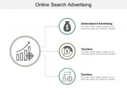 Online search advertising ppt powerpoint presentation icon slides cpb