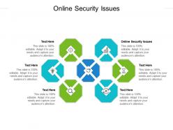 Online security issues ppt powerpoint presentation ideas example file cpb