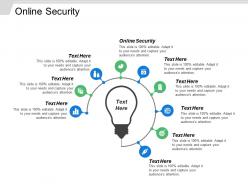 Online security ppt powerpoint presentation ideas guide cpb