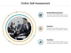Online self assessment ppt powerpoint presentation layouts slide cpb
