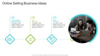 Online Selling Business Ideas In Powerpoint And Google Slides Cpb