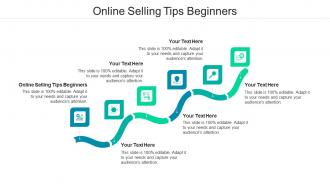 Online selling tips beginners ppt powerpoint presentation slides smartart cpb