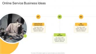 Online Service Business Ideas In Powerpoint And Google Slides Cpb